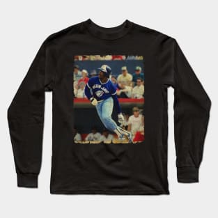 Cecil Fielder in Toronto Blue Jays Long Sleeve T-Shirt